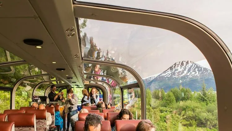 Luxury train travel in the USA
